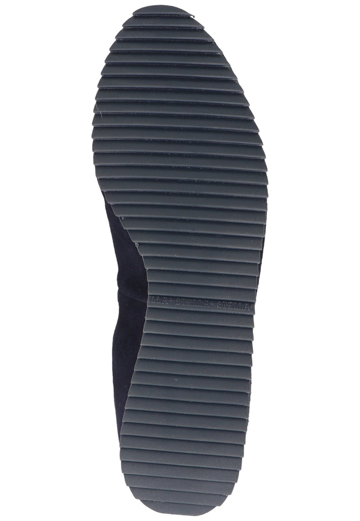 HASSIA Slipper Veloursleder Blau