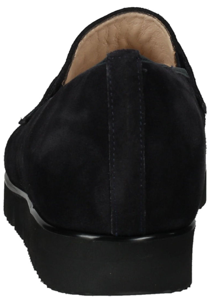 HASSIA Slipper Veloursleder Dunkelblau