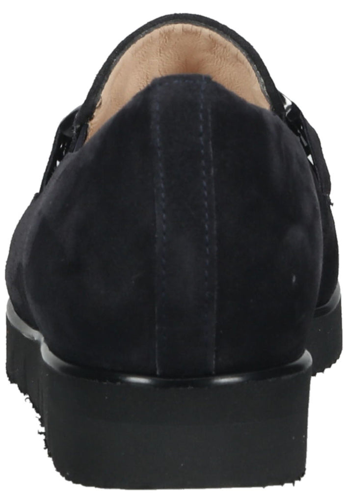 HASSIA Slipper Veloursleder Ocean