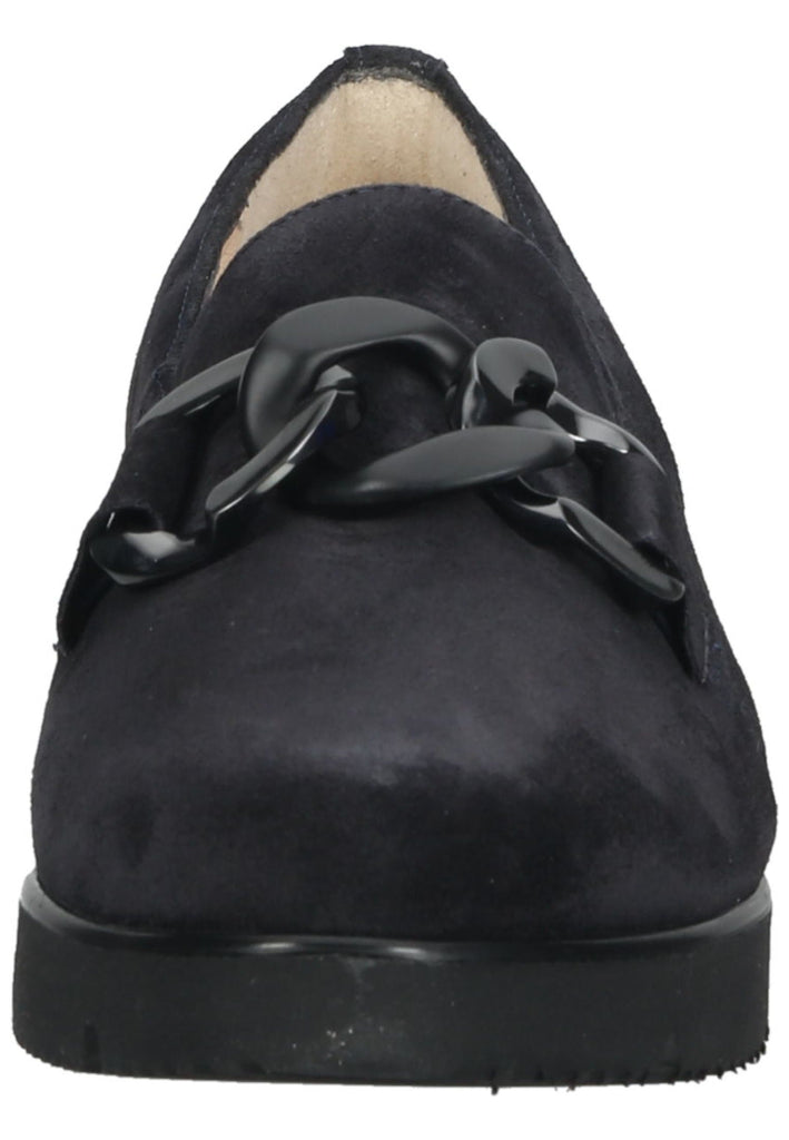 HASSIA Slipper Veloursleder Ocean