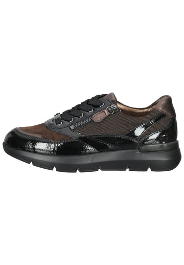 Sneaker HASSIA Sneaker Leder Schwarz/Braun