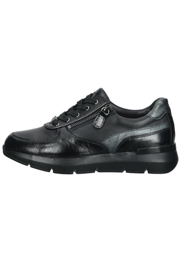 Sneaker HASSIA Sneaker Leder Schwarz/Grau