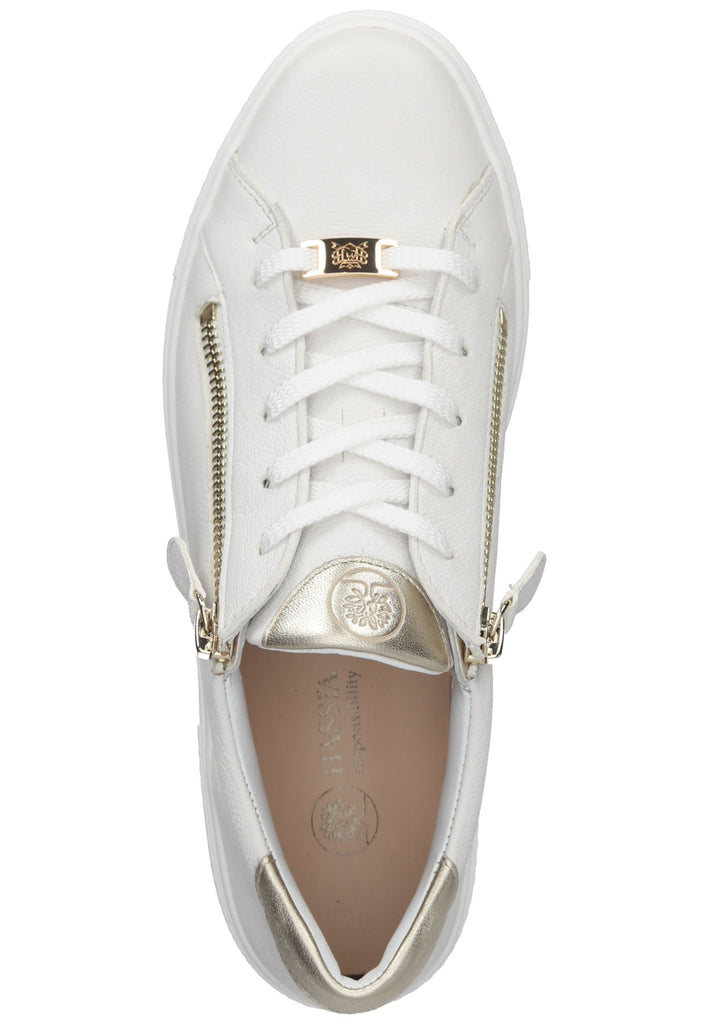 HASSIA Sneaker Leder Creme