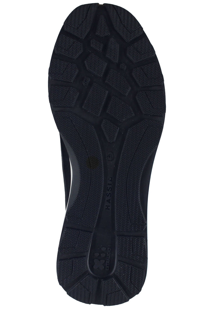 HASSIA Sneaker Leder Schwarz