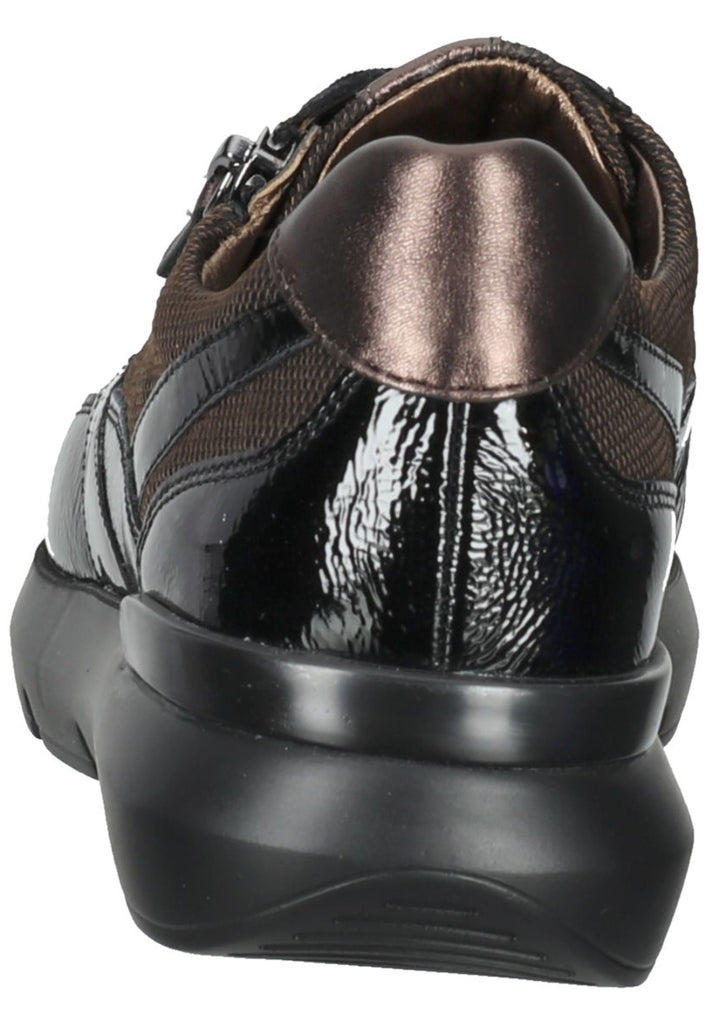 HASSIA Sneaker Leder Schwarz/Braun