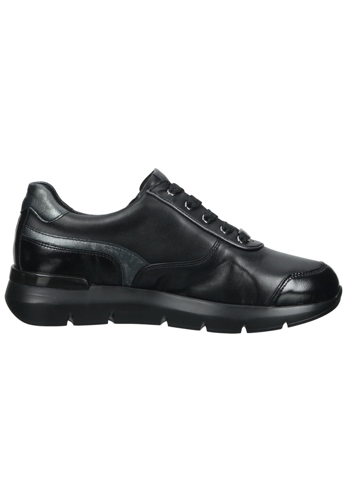 HASSIA Sneaker Leder Schwarz/Grau
