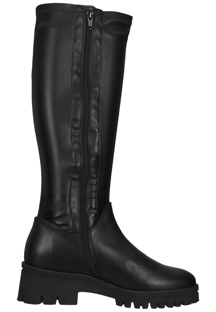 HASSIA Stiefel Leder Schwarz