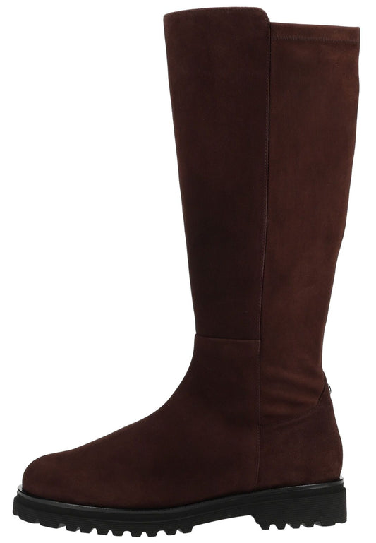 HASSIA Stiefel Veloursleder Chocolate