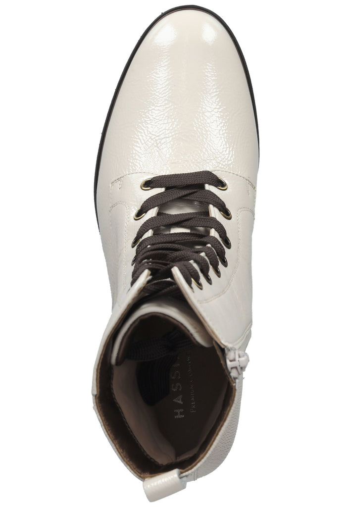 HASSIA Stiefelette Leder Beige