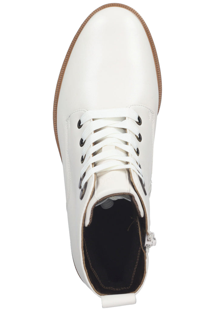 HASSIA Stiefelette Leder Creme