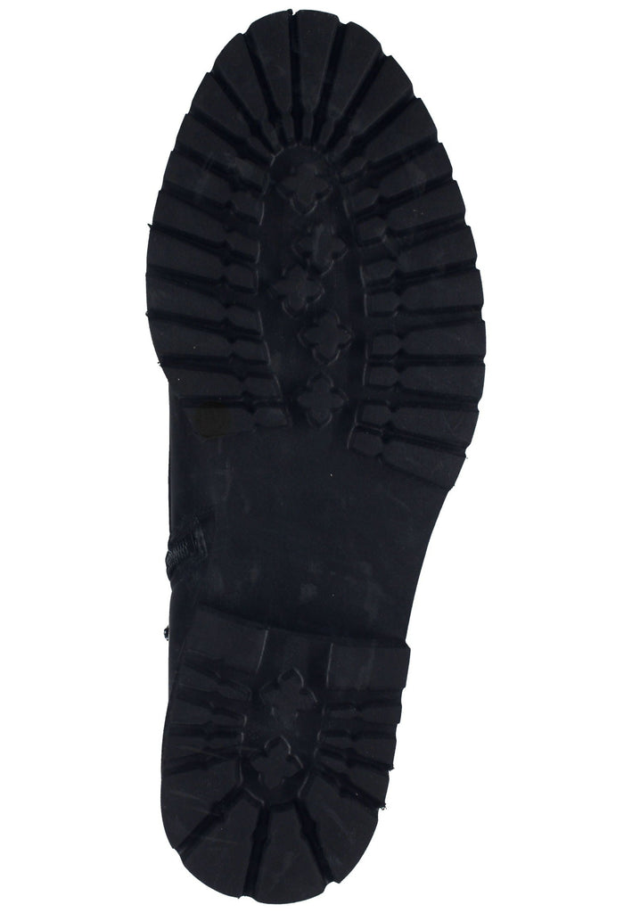 HASSIA Stiefelette Leder Schwarz Warmfutter