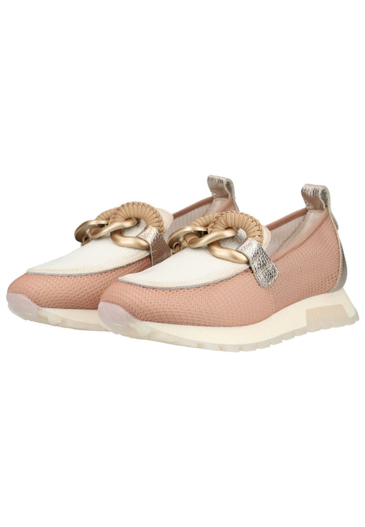 HISPANITAS Halbschuhe Leder/Textil Mokka
