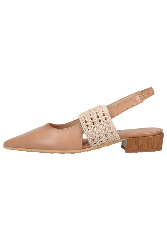 HISPANITAS Pumps Leder Mokka