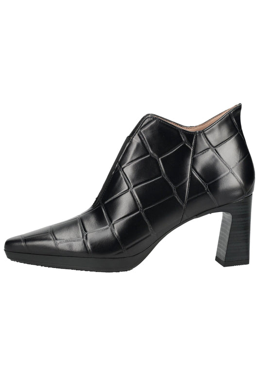 HISPANITAS Stiefelette Leder/Textil Schwarz