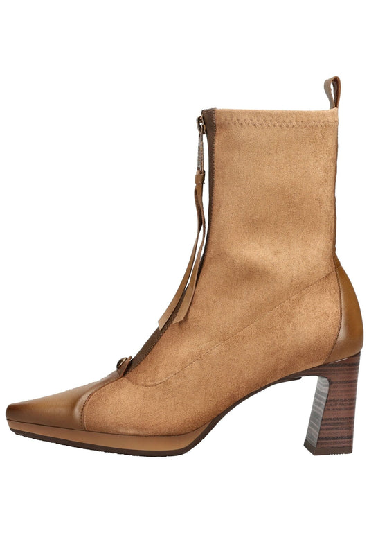 HISPANITAS Stiefelette Veloursleder/Textil Honey
