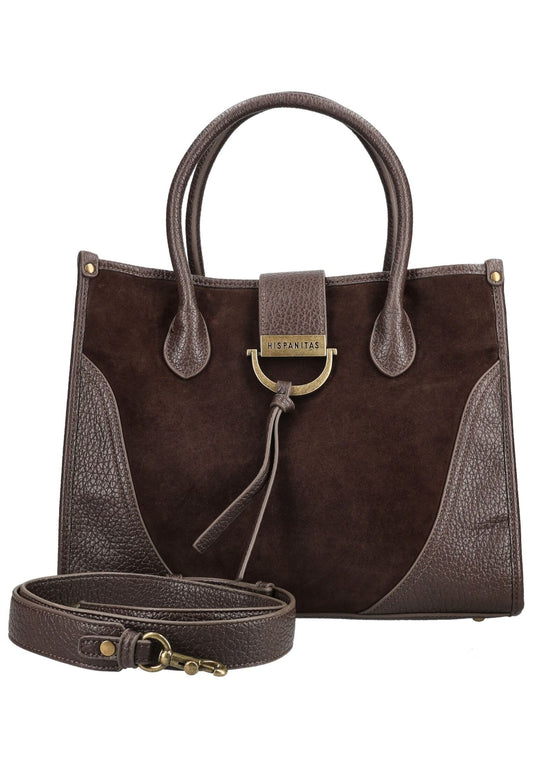 HISPANITAS Taschen Leder/Synthetik Espresso