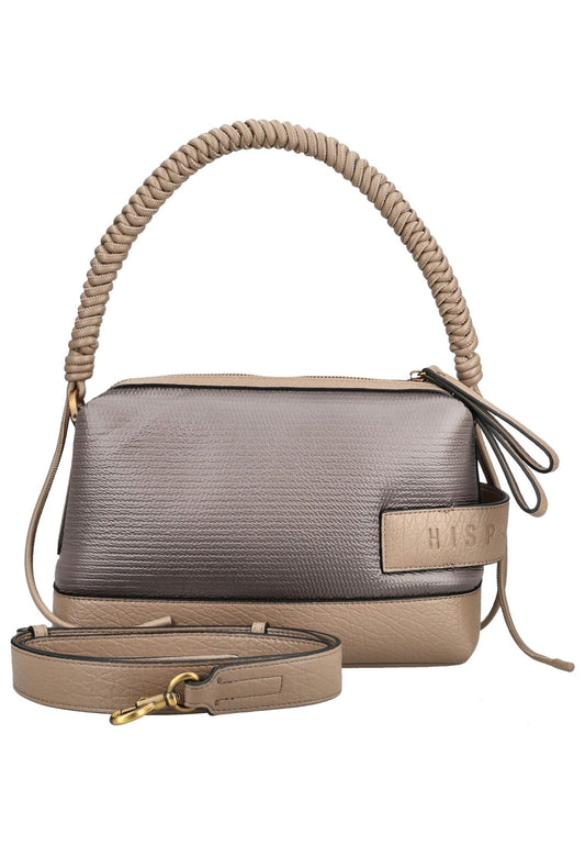 HISPANITAS Taschen Lederimitat/Textil Taupe