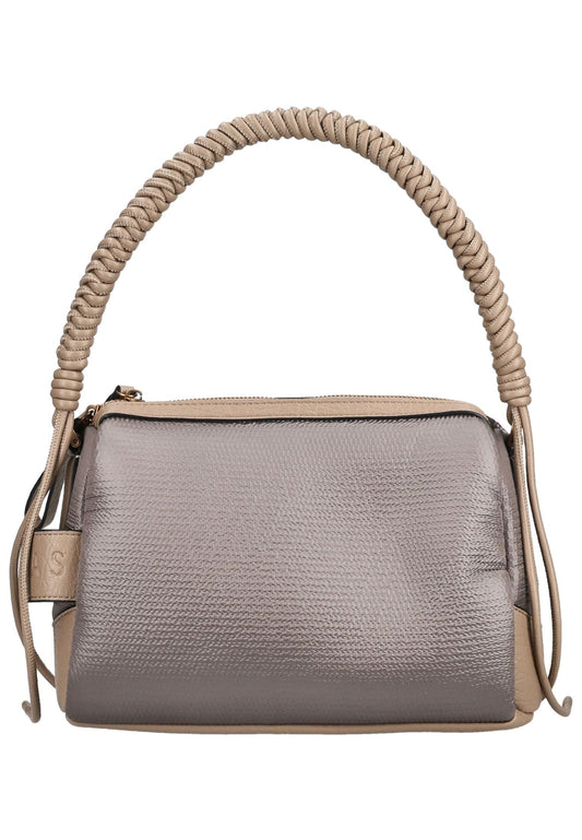 HISPANITAS Taschen Lederimitat/Textil Taupe