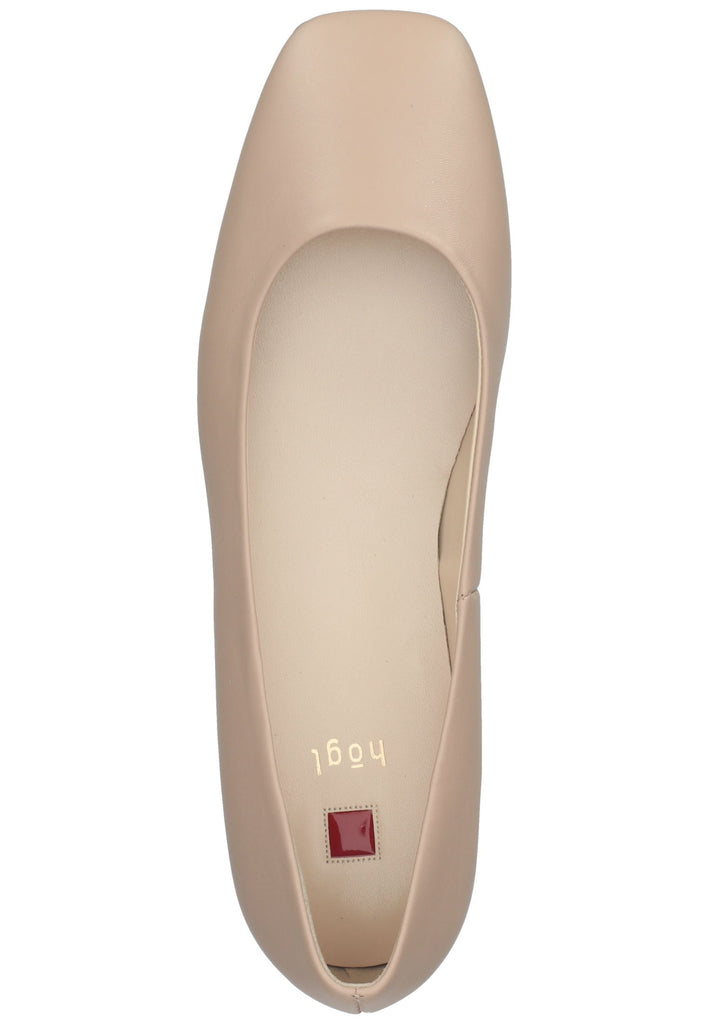 Högl Ballerinas Glattleder Nude