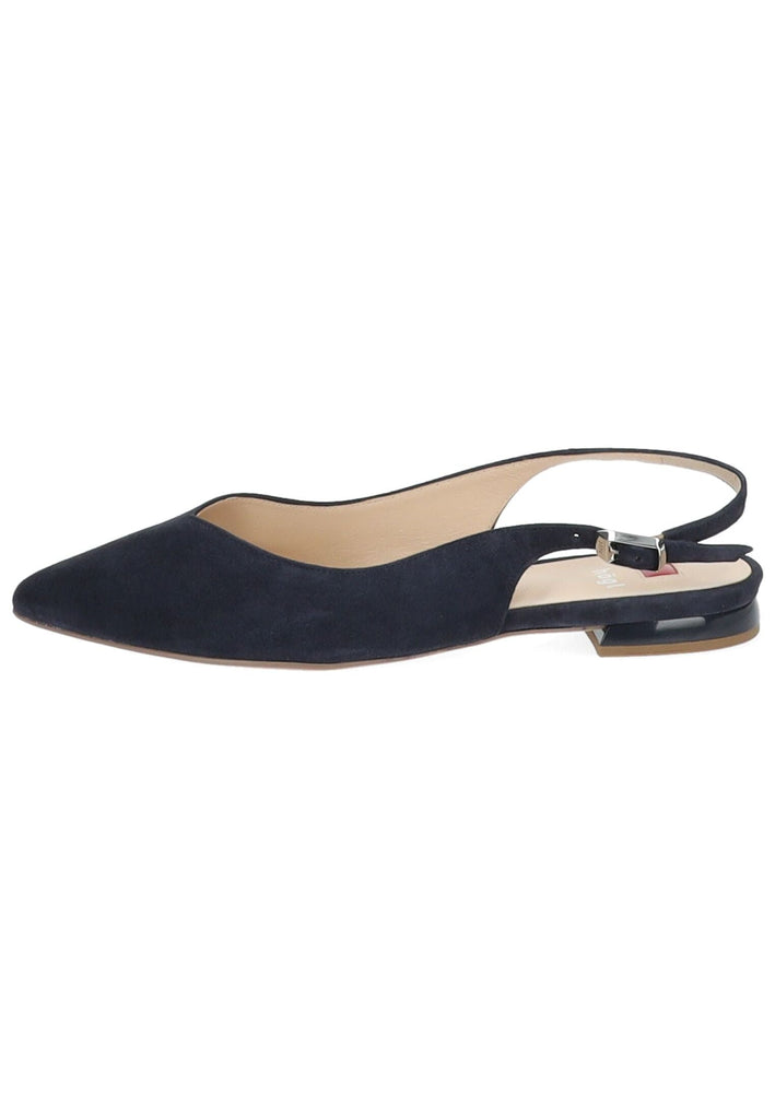 Ballerinas Högl Ballerinas Samt Dunkelblau