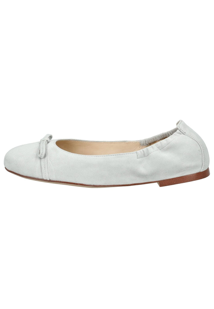 Ballerinas Högl Ballerinas Veloursleder Hellblau