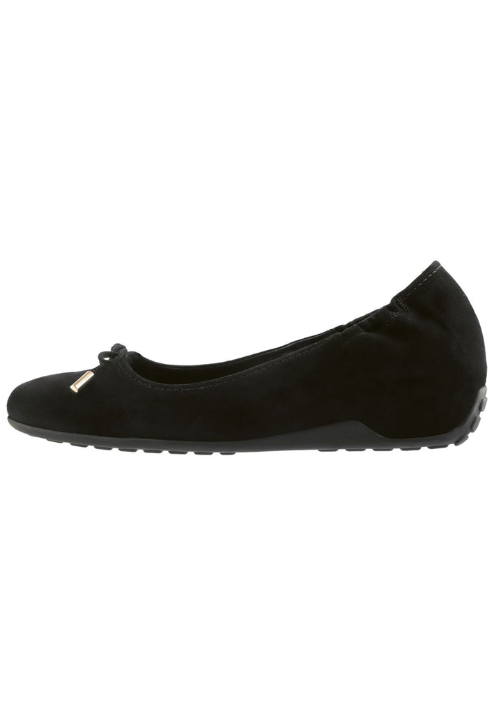Ballerinas Högl Ballerinas Veloursleder Schwarz