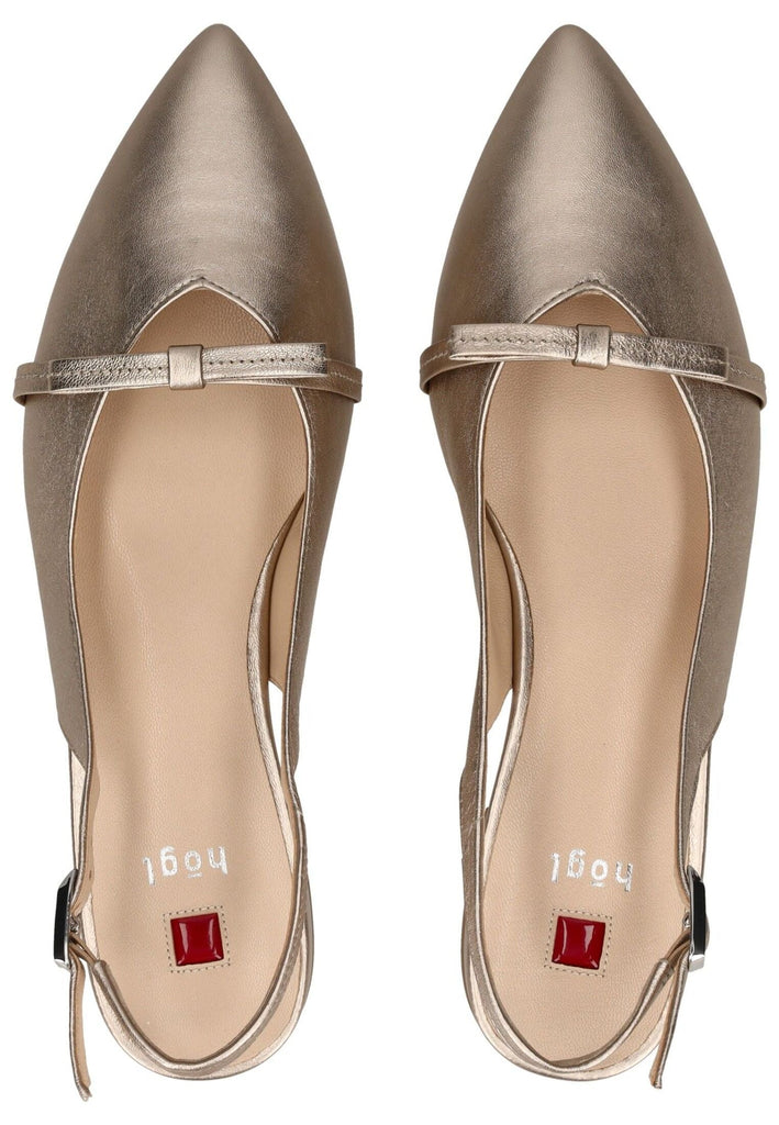 Högl Ballerinas Leder Bronze