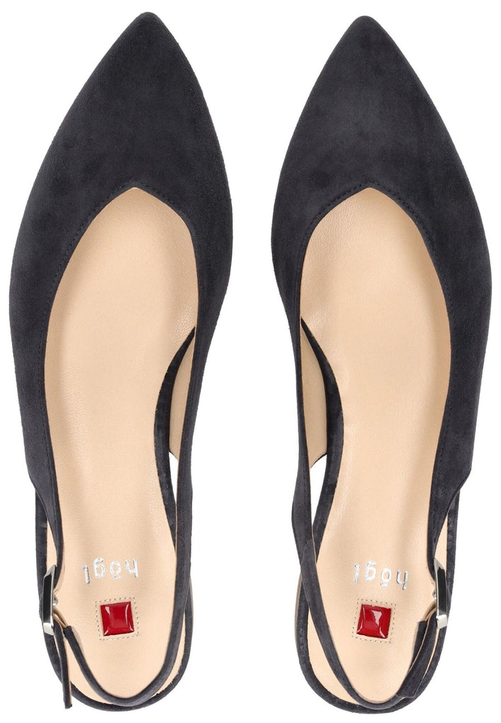 Högl Ballerinas Leder Dunkelblau