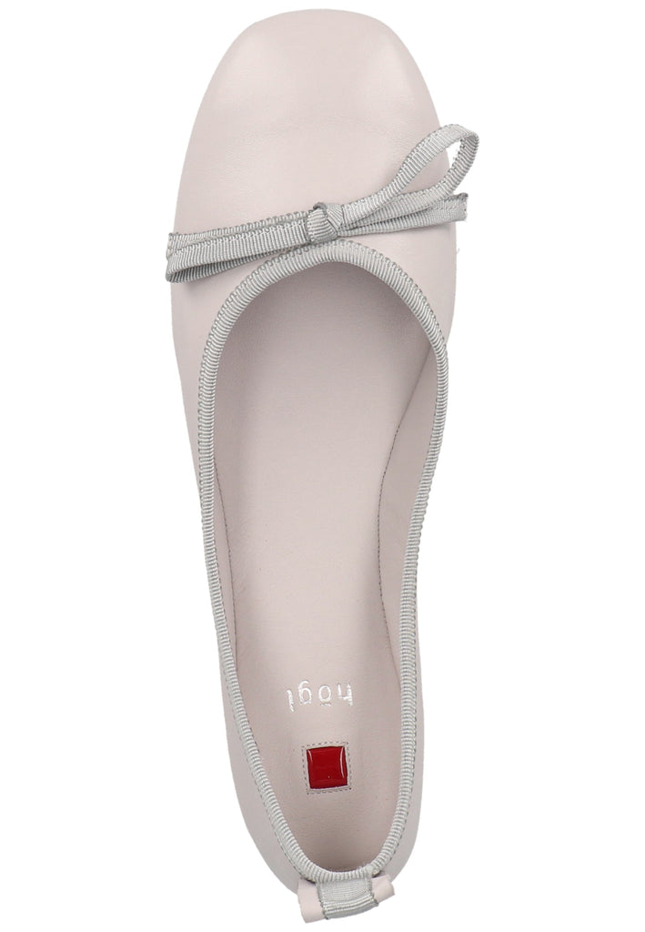 Högl Ballerinas Leder Hellgrau
