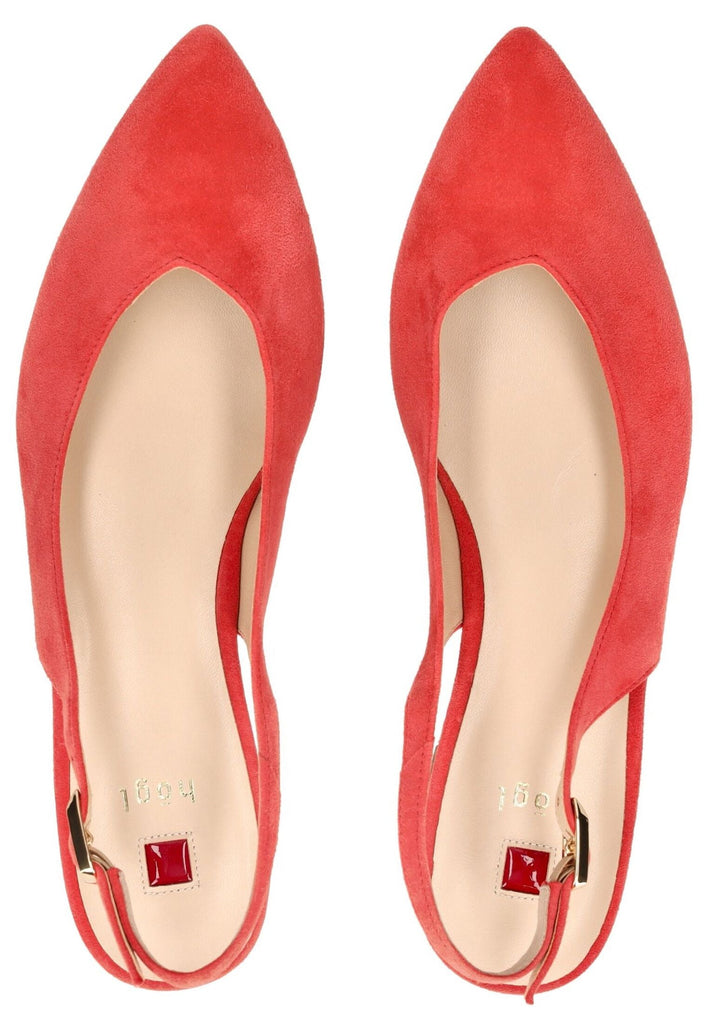 Högl Ballerinas Leder Koralle