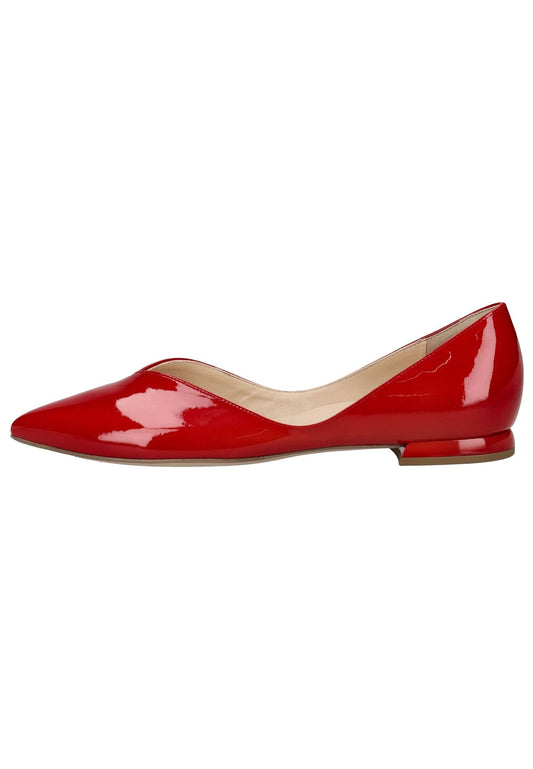 Högl Ballerinas Leder Rot Lack
