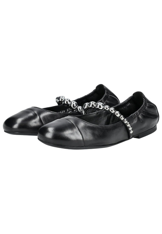 Högl Ballerinas Leder Schwarz