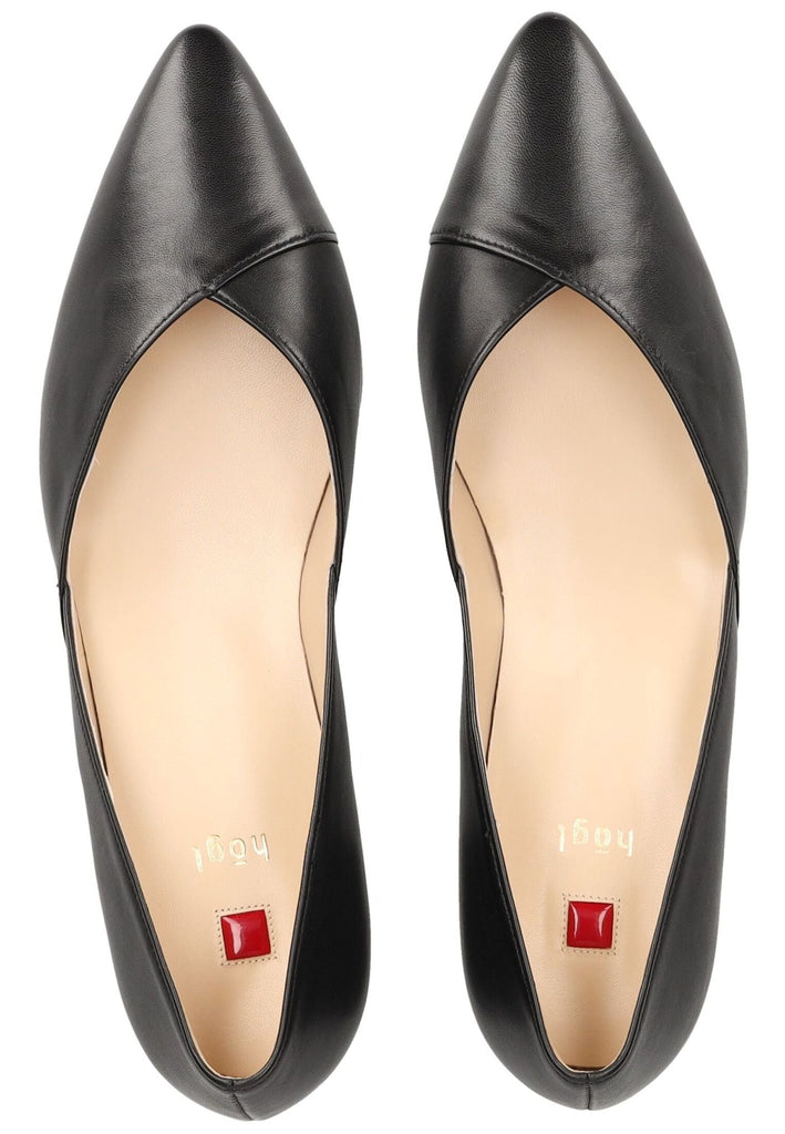 Högl Ballerinas Leder Schwarz