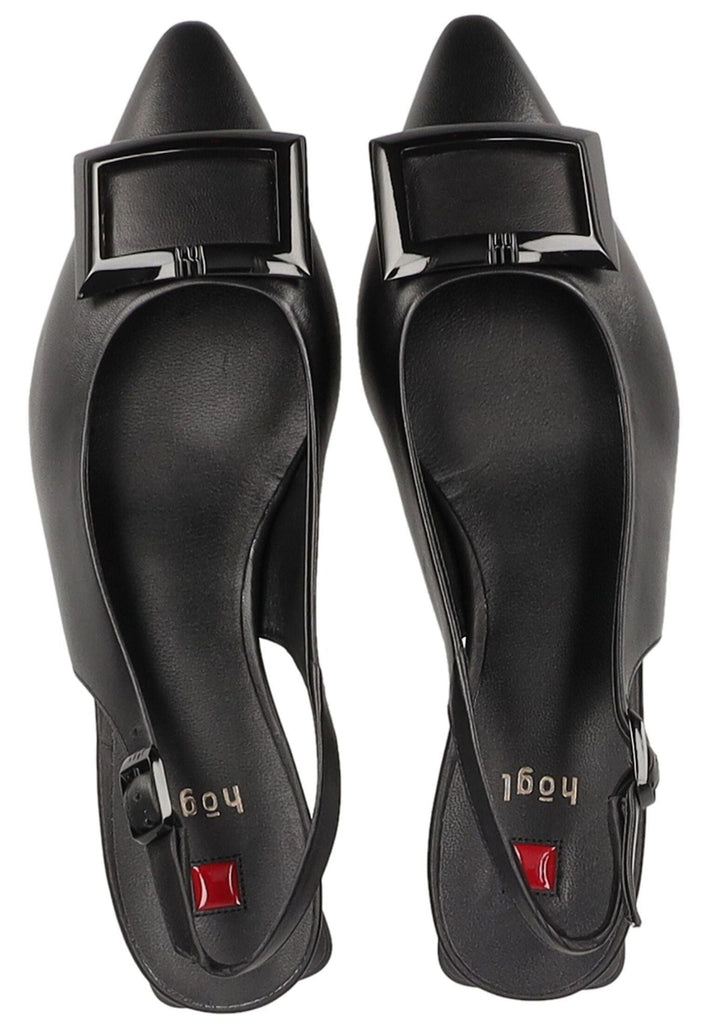 Högl Ballerinas Leder Schwarz