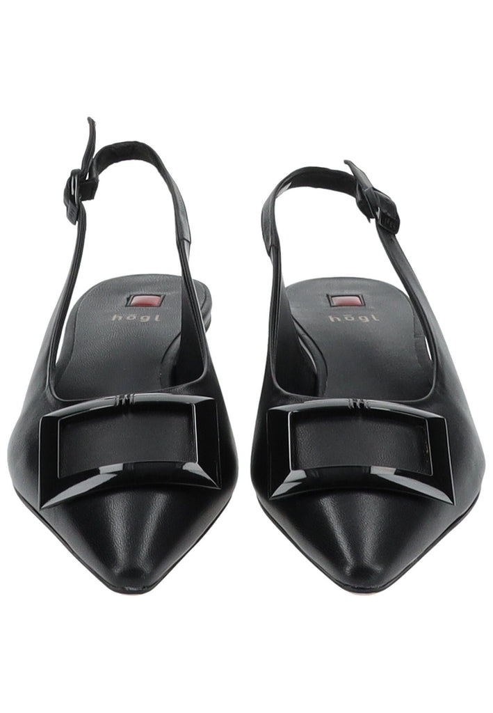 Högl Ballerinas Leder Schwarz