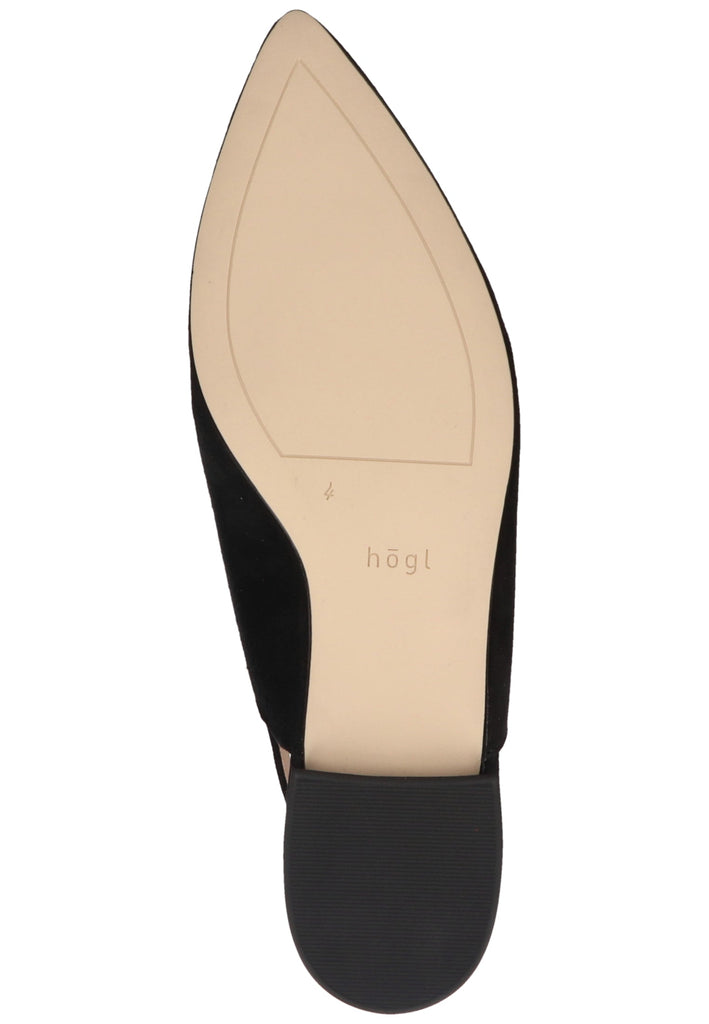 Högl Ballerinas Leder Schwarz