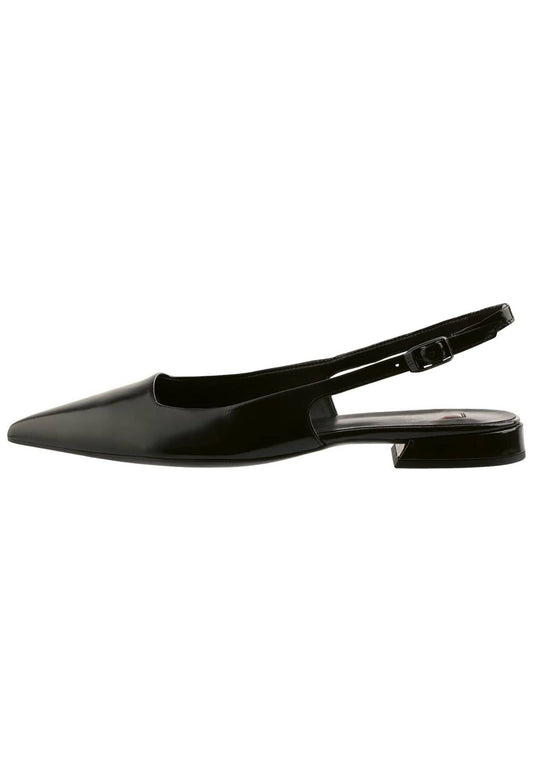 Högl Ballerinas Leder Schwarz Lack