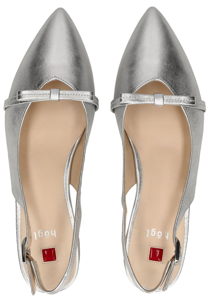 Högl Ballerinas Leder Silber