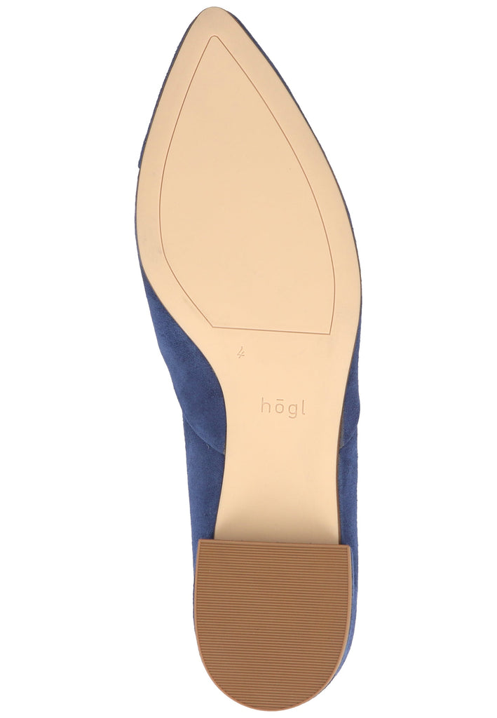 Högl Ballerinas Samt Navy