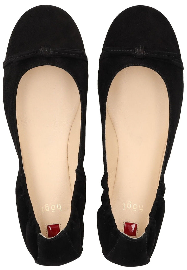 Högl Ballerinas Samt Schwarz