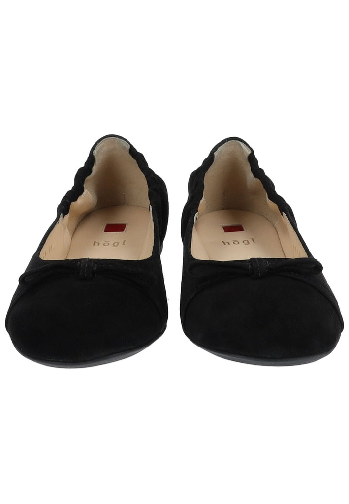 Högl Ballerinas Samt Schwarz