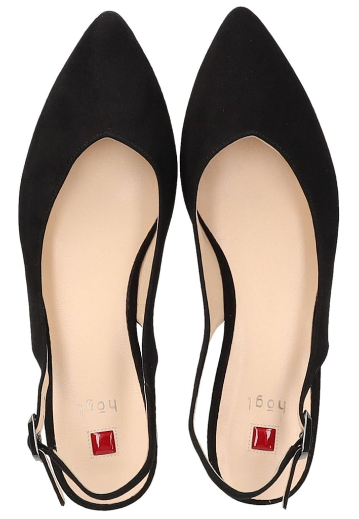 Högl Ballerinas Samt Schwarz