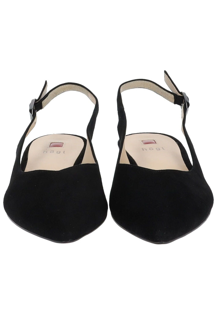 Högl Ballerinas Samt Schwarz
