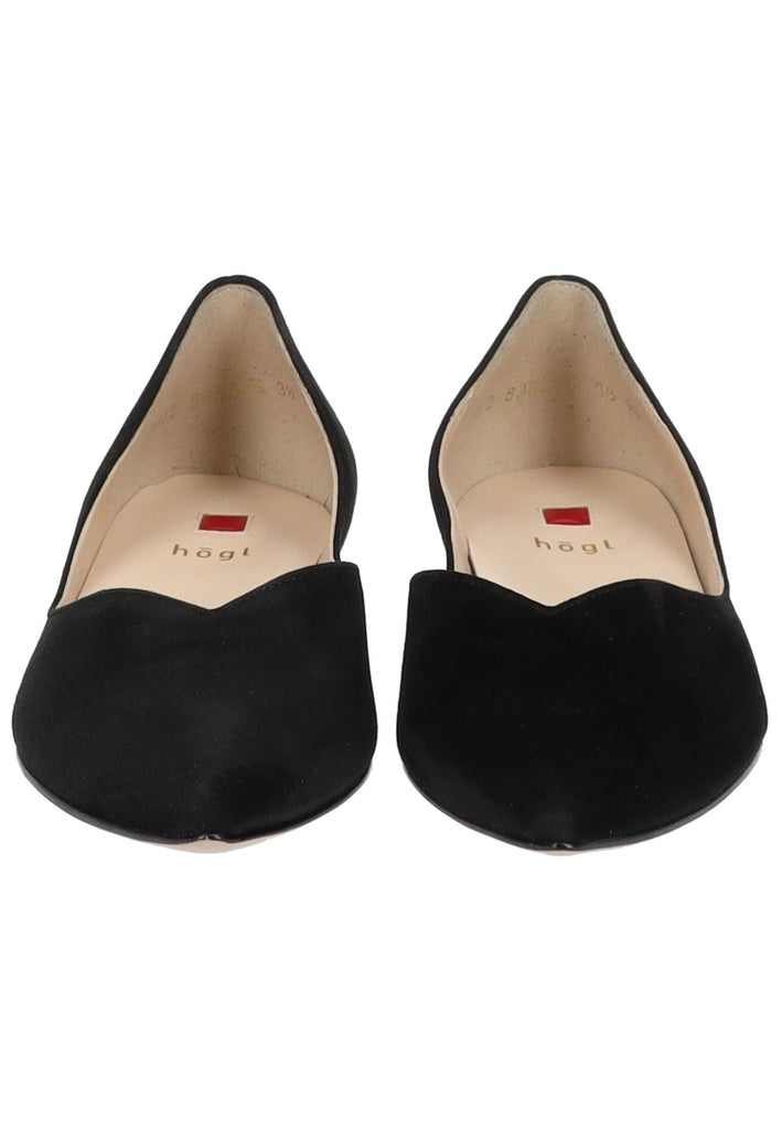Högl Ballerinas Samt Schwarz