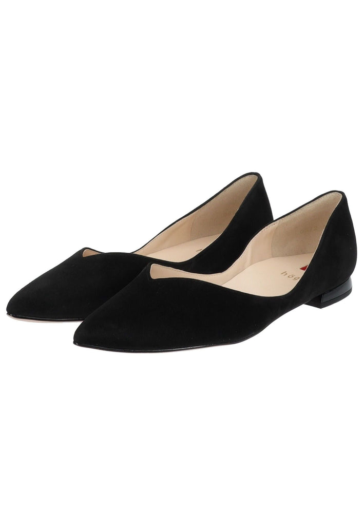 Högl Ballerinas Samt Schwarz