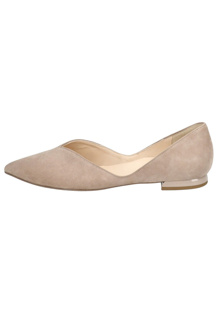 Högl Ballerinas Samt Taupe