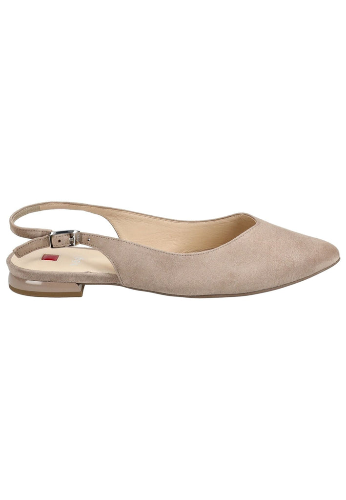 Högl Ballerinas Samt Taupe