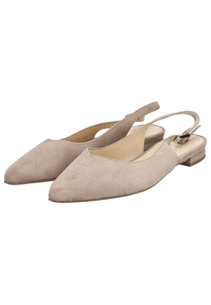 Högl Ballerinas Samt Taupe