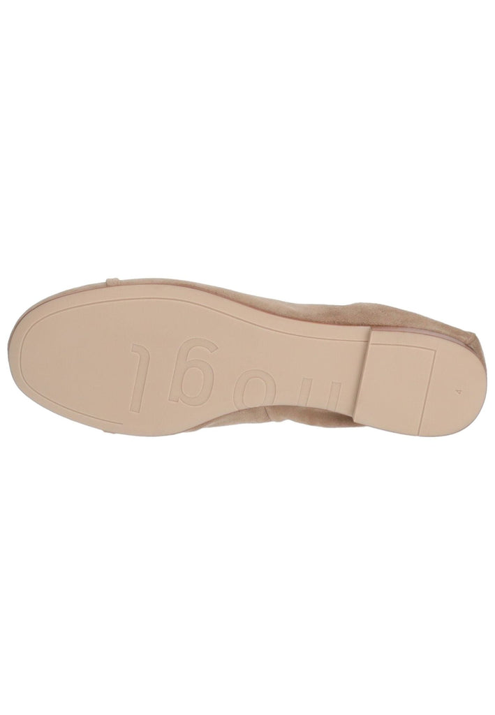 Högl Ballerinas Samt Taupe