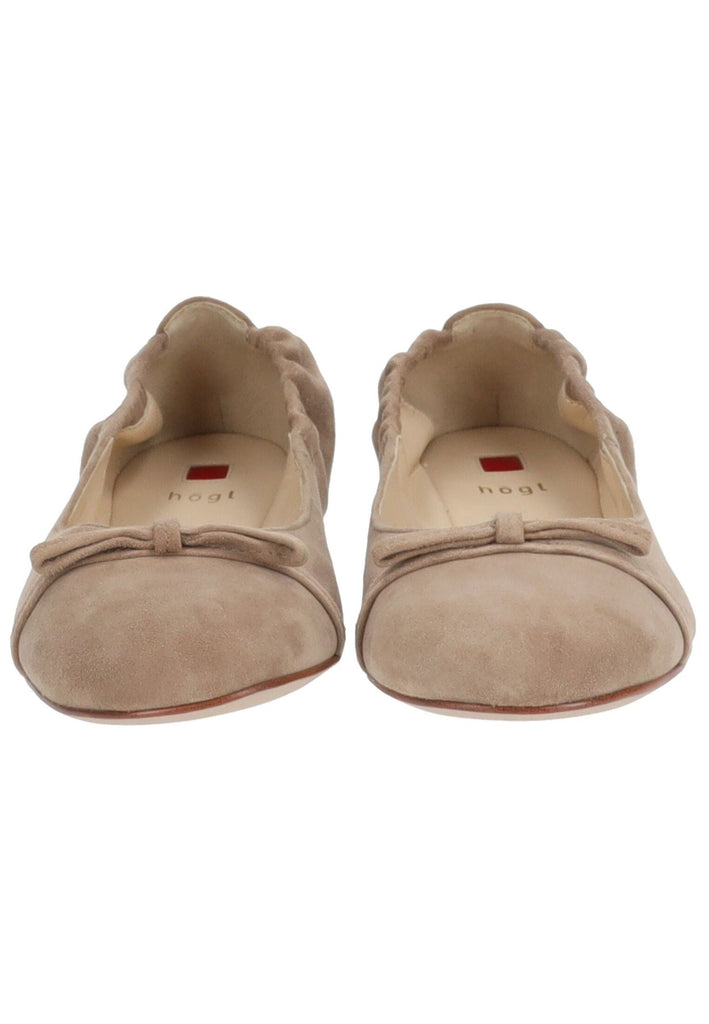 Högl Ballerinas Samt Taupe